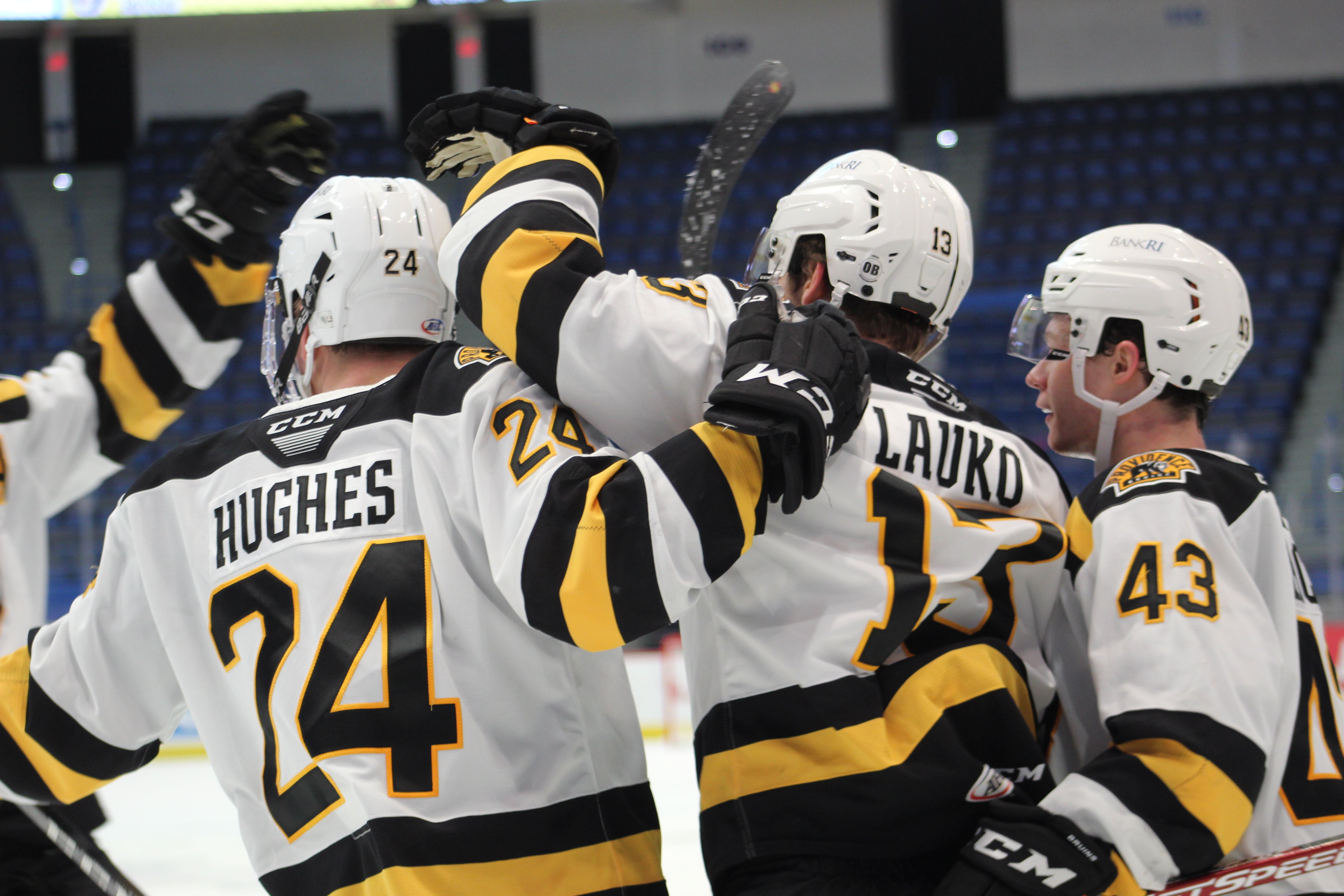 P-BRUINS RETURN TO THE WIN COLUMN, DEFEAT HARTFORD WOLF PACK, 4-2