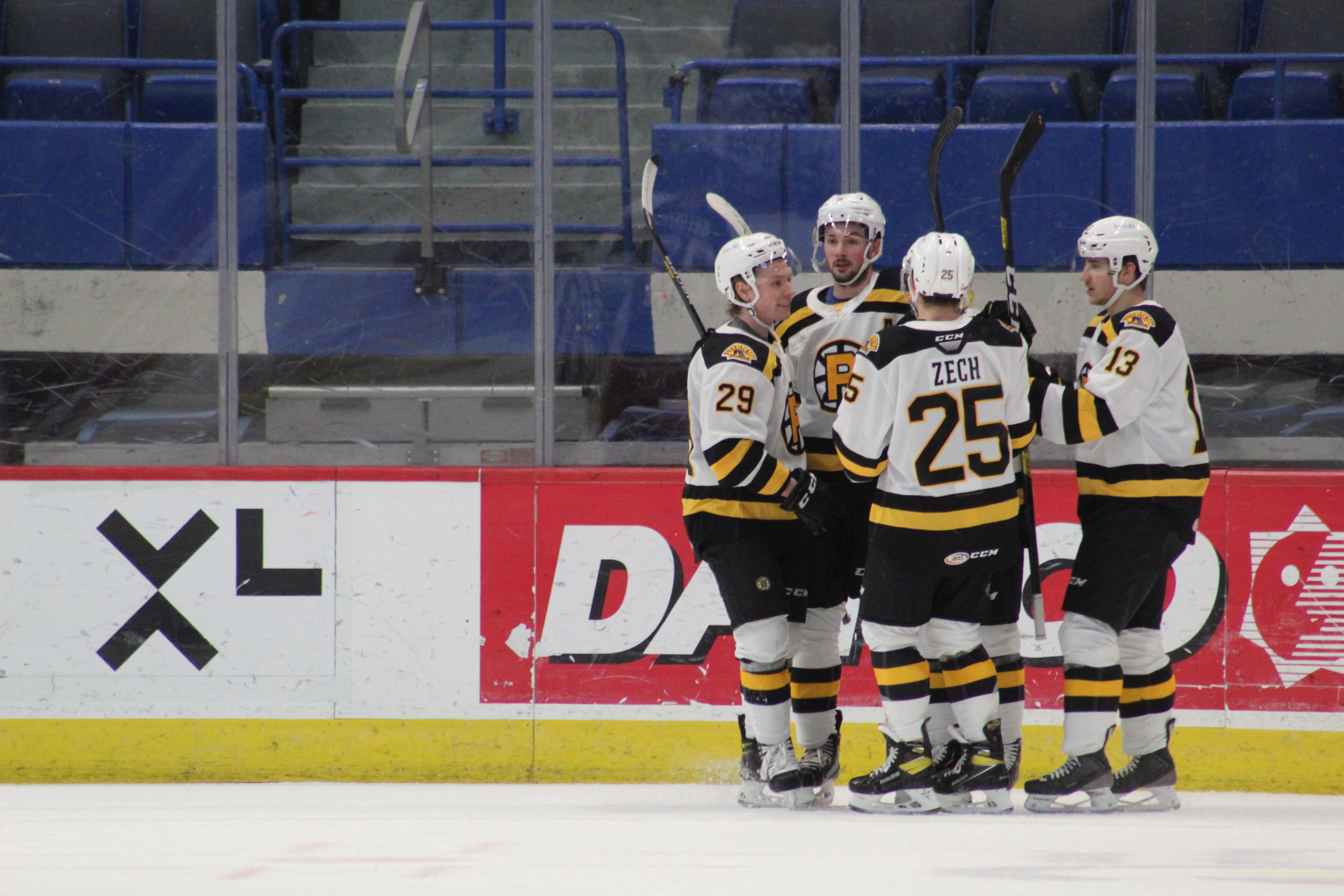 ASSELIN’S HAT TRICK PROPELS P-BRUINS TO 4-2 WIN OVER HARTFORD WOLF PACK