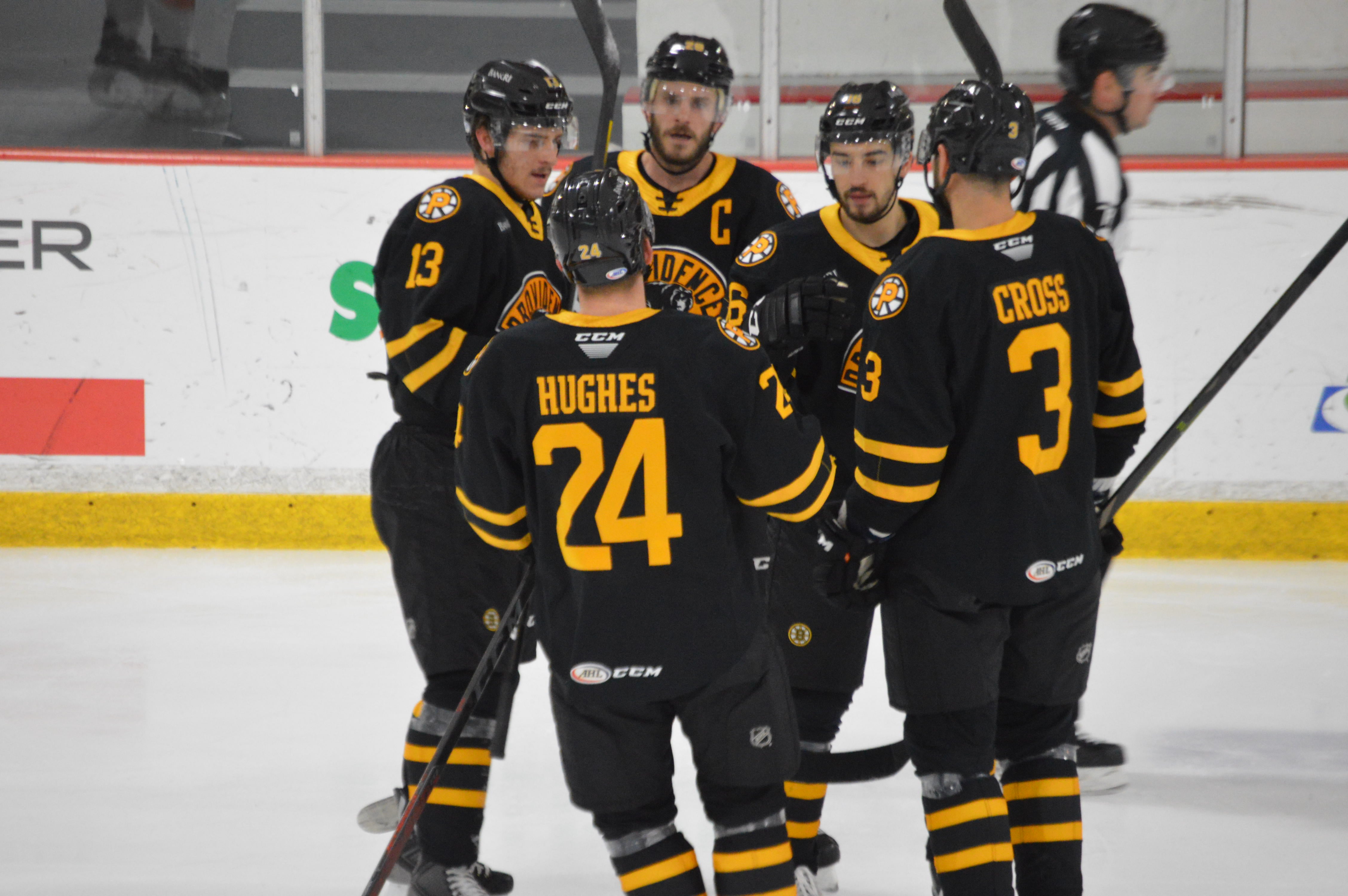 P-BRUINS WIN THIRD CONSECUTIVE GAME, DEFEAT BRIDGEPORT SOUND TIGERS, 5-2