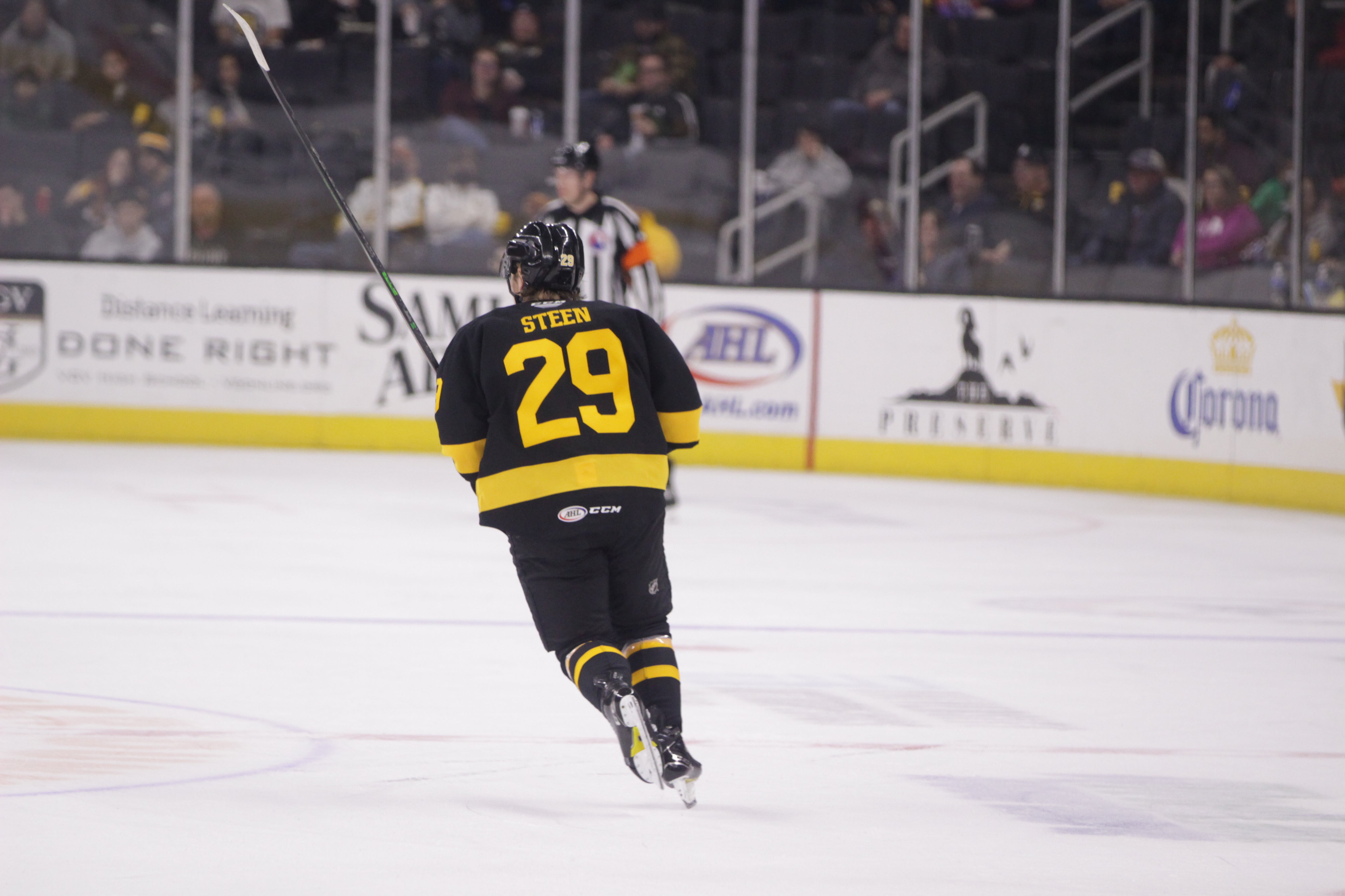 PROVIDENCE BRUINS FALL TO SPRINGFIELD THUNDERBIRDS, 4-1