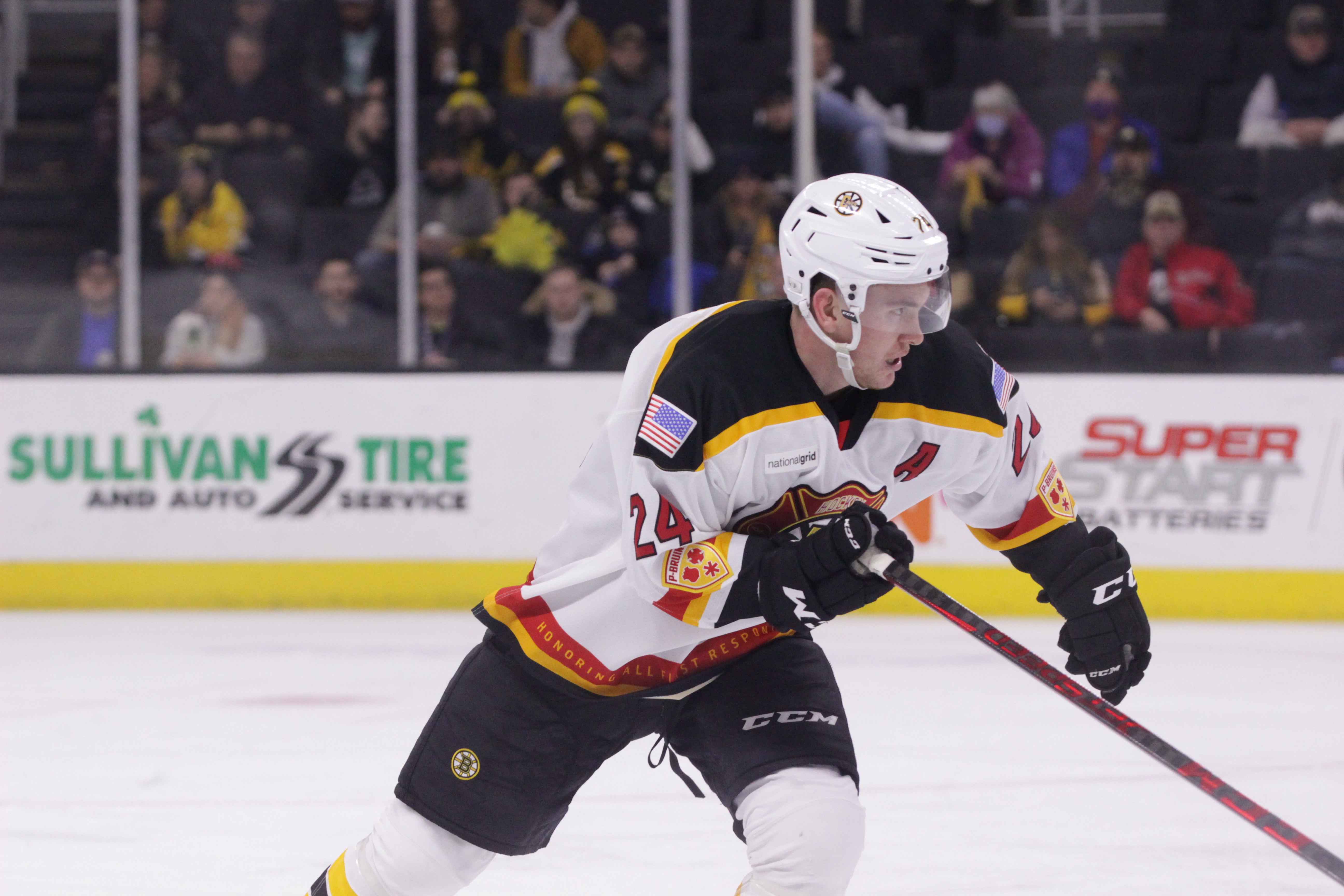 PROVIDENCE BRUINS FALL TO BELLEVILLE SENATORS, 4-1