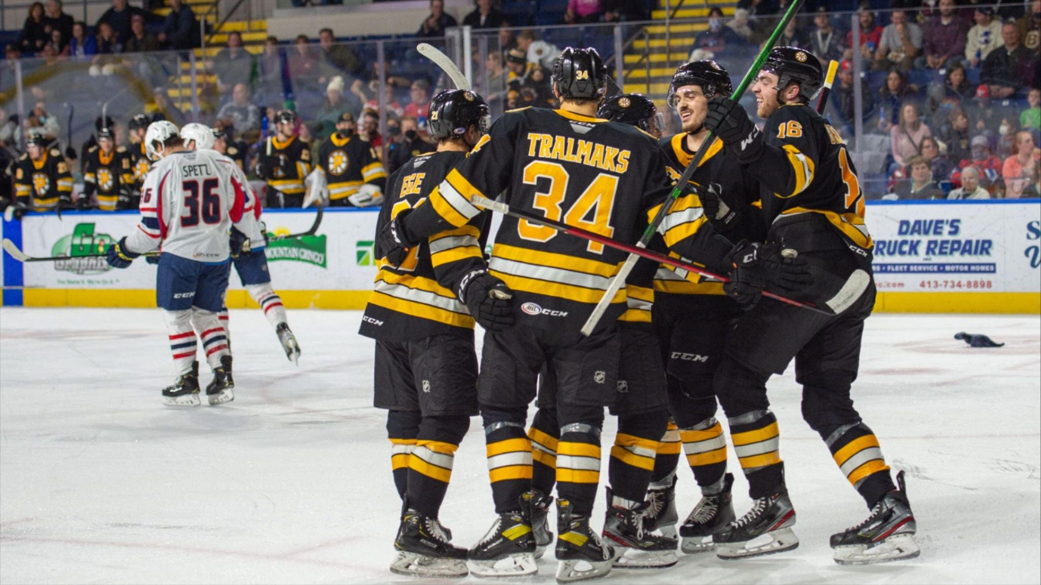 BRAZEAU AND KEYSER LEAD THE WAY AS PROVIDENCE BRUINS EARN 3-0 WIN OVER SPRINGFIELD THUNDERBIRDS