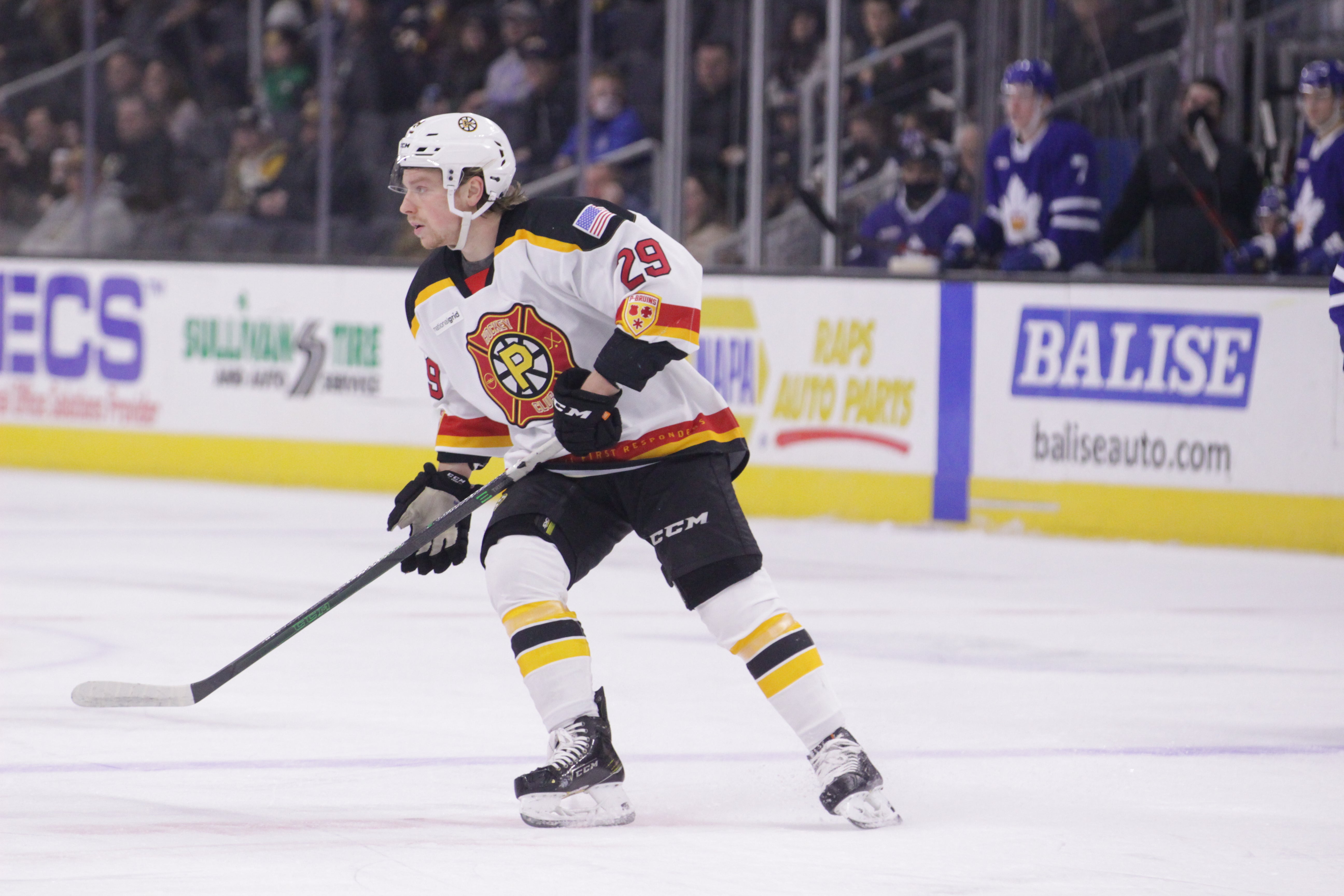 STEEN SCORES TWICE AS PROVIDENCE BRUINS SKATE TO 5-1 WIN OVER TORONTO MARLIES