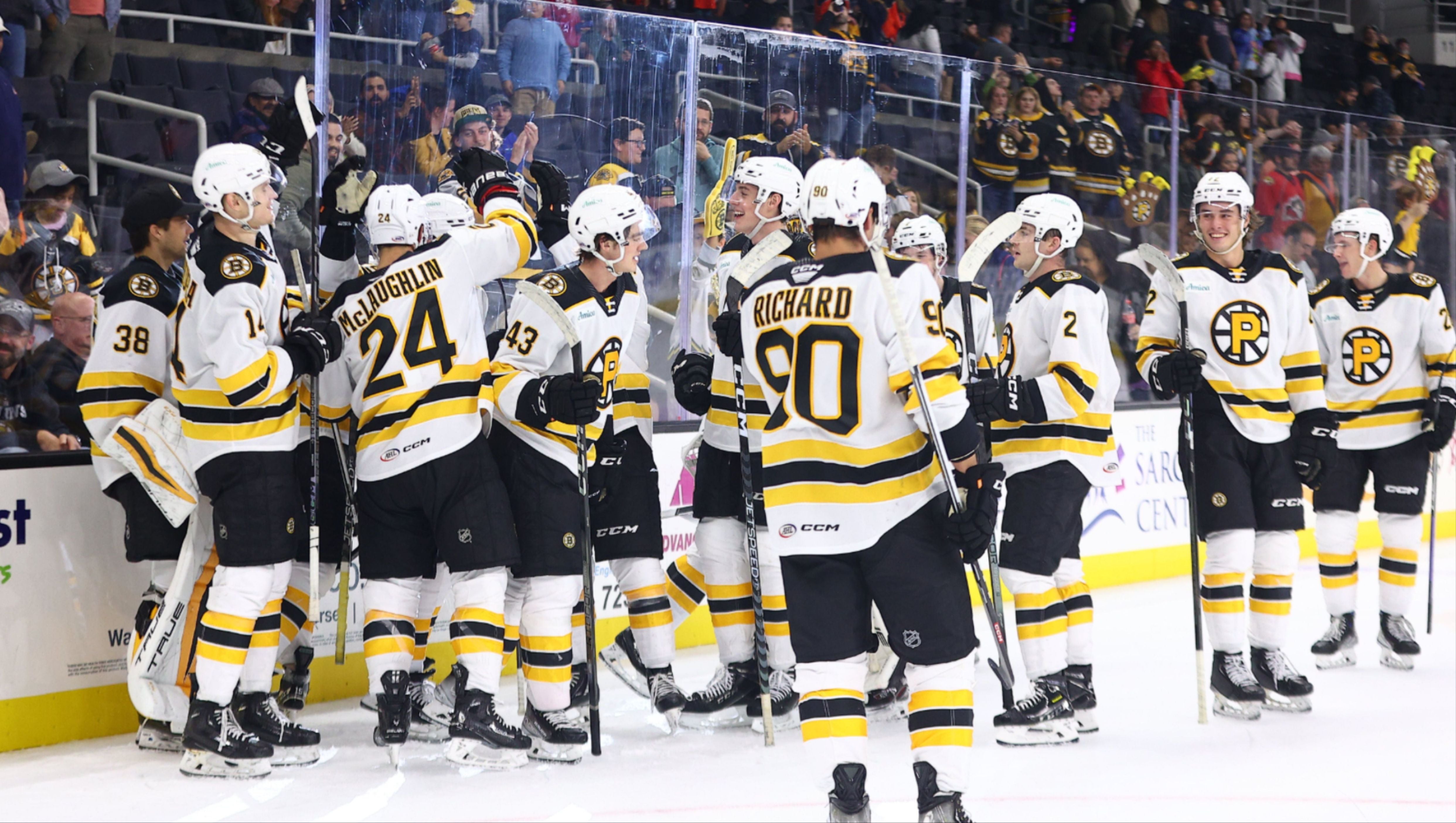 PROVIDENCE BRUINS TO VISIT STATE POLICE COMPLEX AHEAD OF FIRST