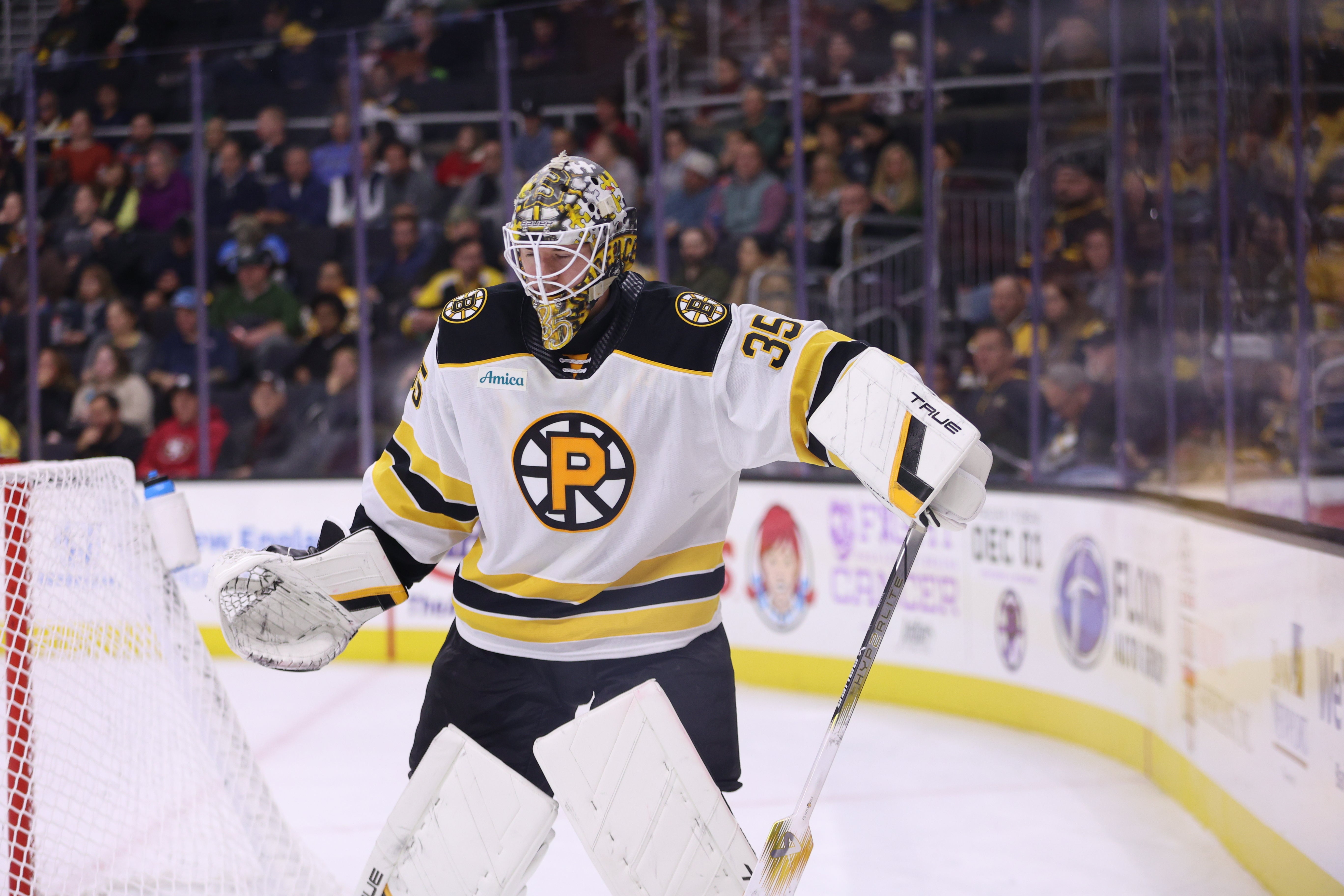 P-Bruins Fall on Military Appreciation Night