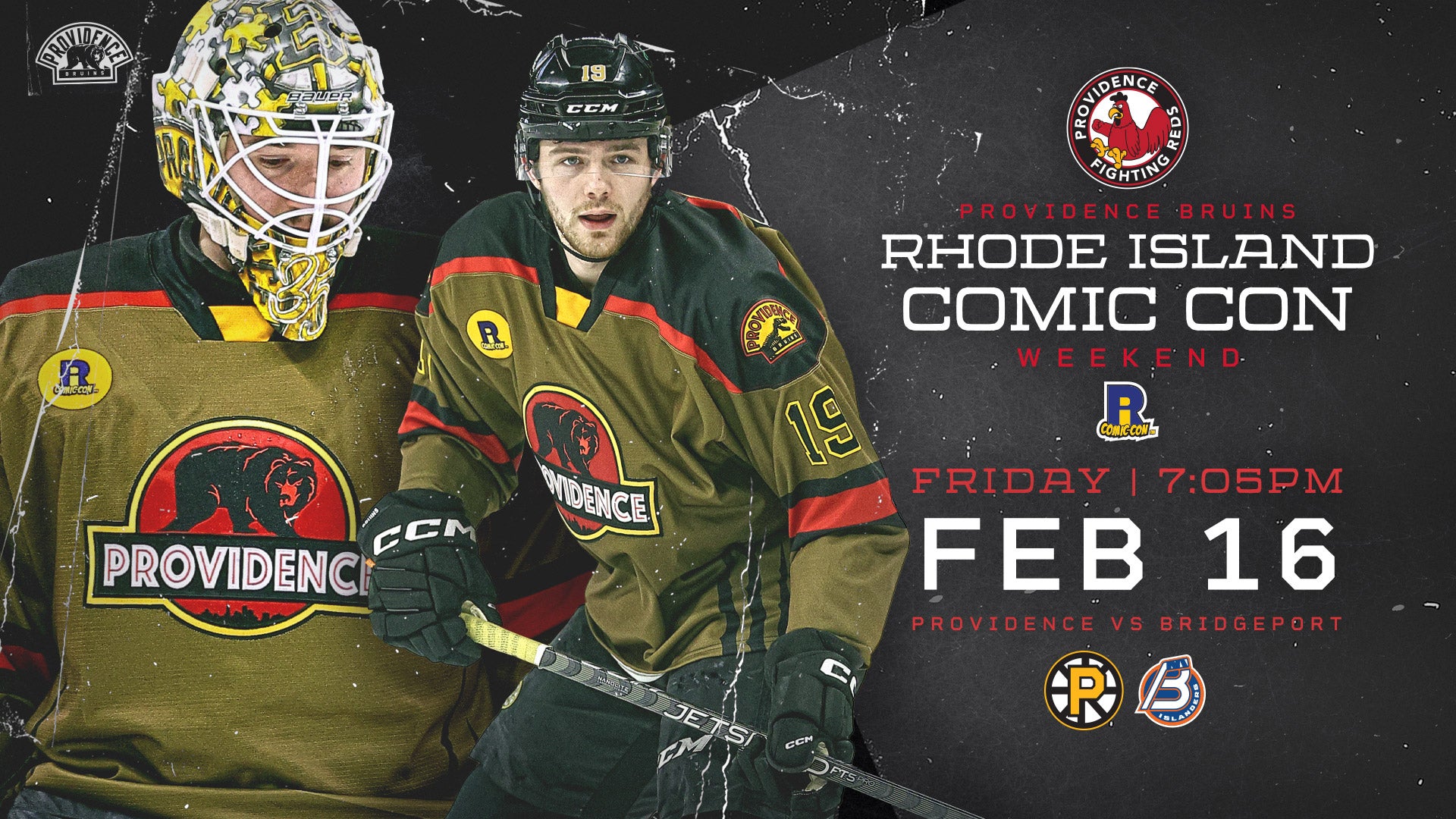Providence Bruins Rhode Island Comic Con Jersey : r/BostonBruins