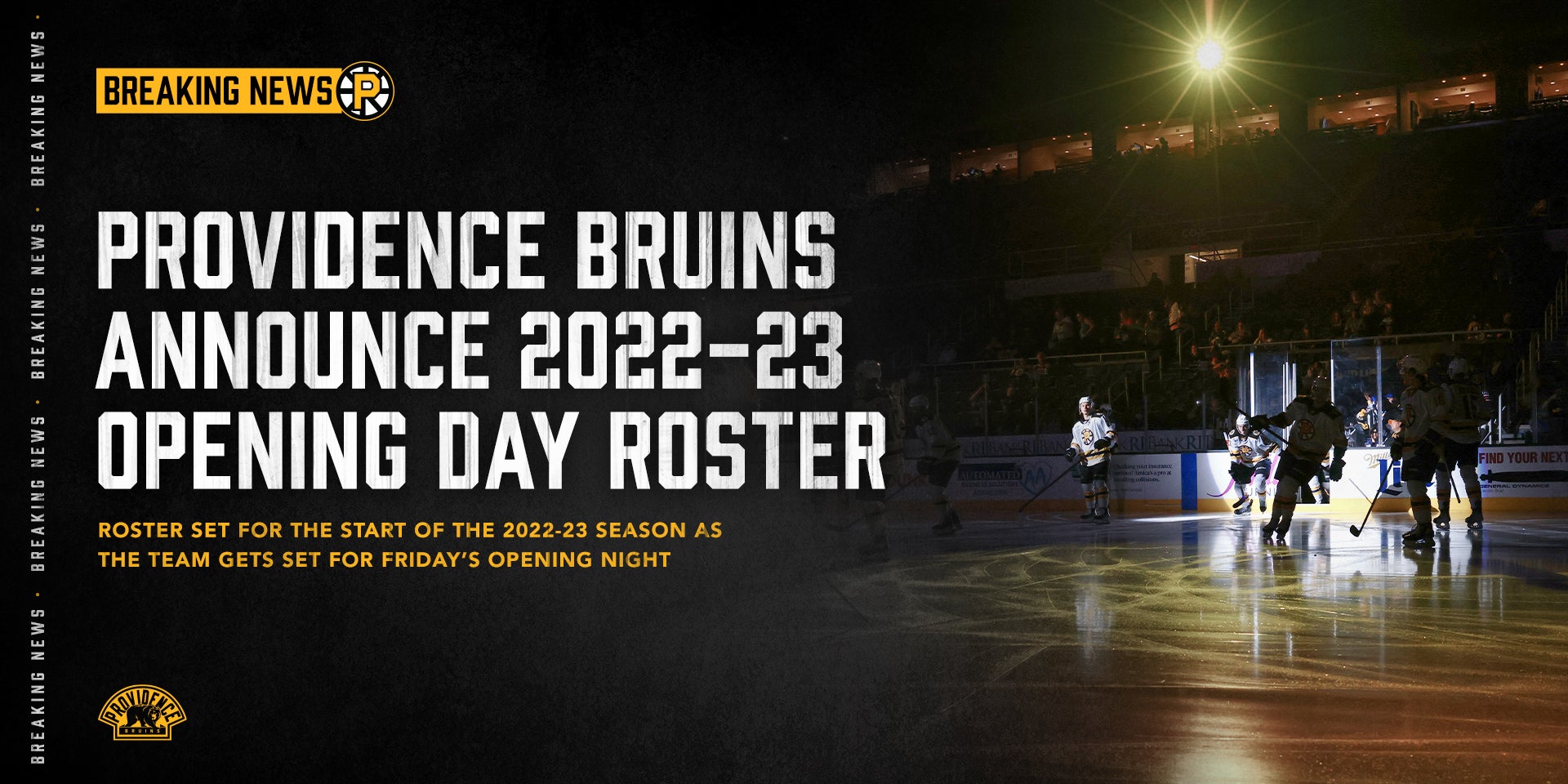 PROVIDENCE BRUINS ANNOUNCE 202223 OPENING DAY ROSTER Providence Bruins