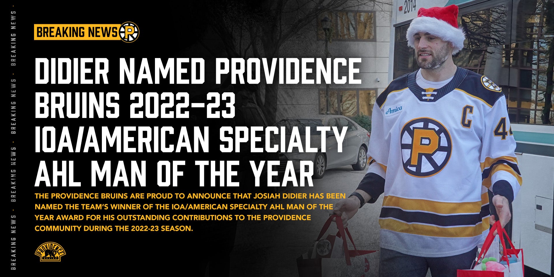 Get your favorite game worn or player - Providence Bruins